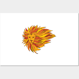 Sun Lion Posters and Art